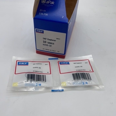 SKF miniature deep groove ball bearing 619/5-2Z