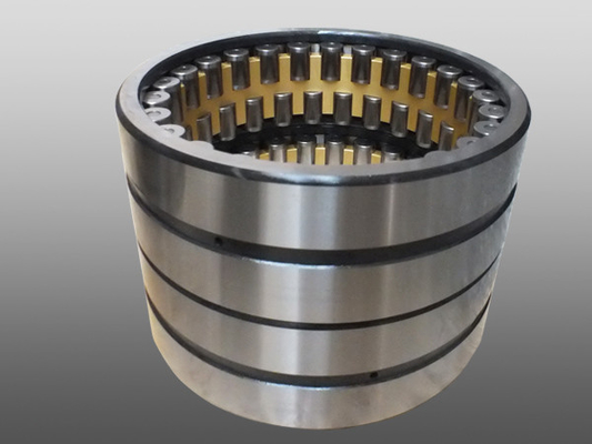 Four row cylindrical roller bearing for interference fit on the roll neck 527104