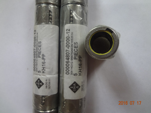 INA linear ball bearing KH16-PP,with initial greasing, sealed on both sides, with relubric